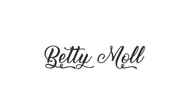 Betty Molly font thumb